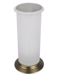 Запасная колба Colombo Hermitage стекло с базой хром B3356