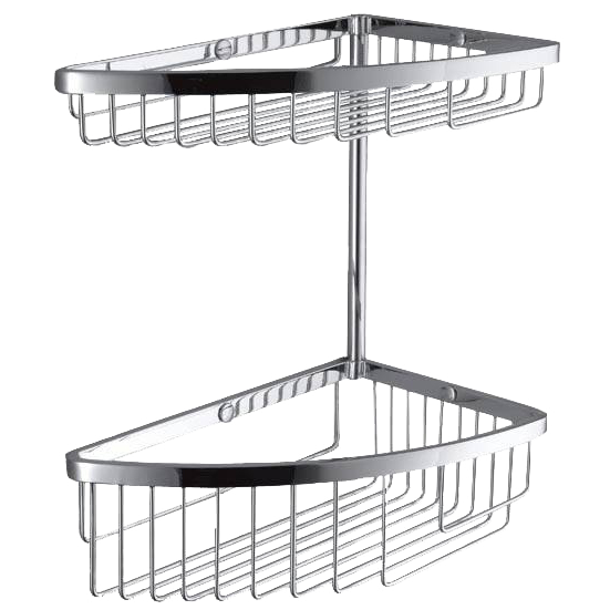 Полочка корзинка COLOMBO DESIGN ANGOLARI B9612 угловая двойная