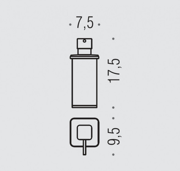 Дозатор COLOMBO DESIGN LULU B9322 настольный