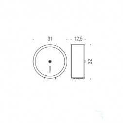 Контейнер д/туал.бум. Colombo Hotel collection - B9983