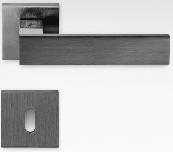 Дверная ручка Colombo ALBA LC91 R графит матовый/графит