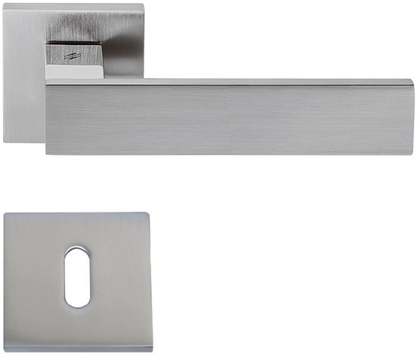 Дверная ручка Colombo ALBA LC91 R хром матовый/хром