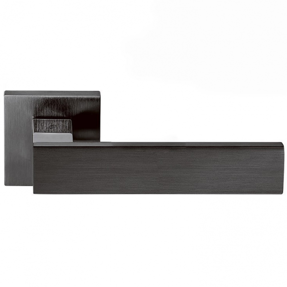 Дверная ручка Colombo ALBA LC91 RSB графит матовый/графит