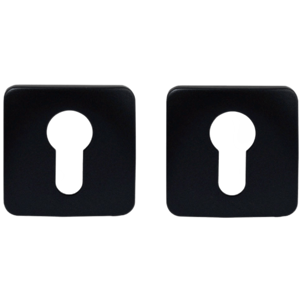 Накладка под цилиндр Colombo Design Rosetta OneQ CC23 черный 2 шт