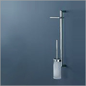 Стойка COLOMBO DESIGN PLANETS B9823 настенная с держателем туалетной бумаги и ершиком