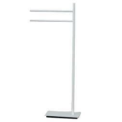 Стойка COLOMBO DESIGN SQUARE B9901.BM напольная с полотенцедержателем