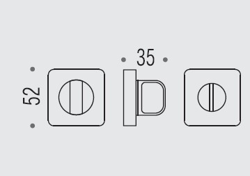 Фиксатор сантехнический Colombo Rosetta PT19 BZG хром