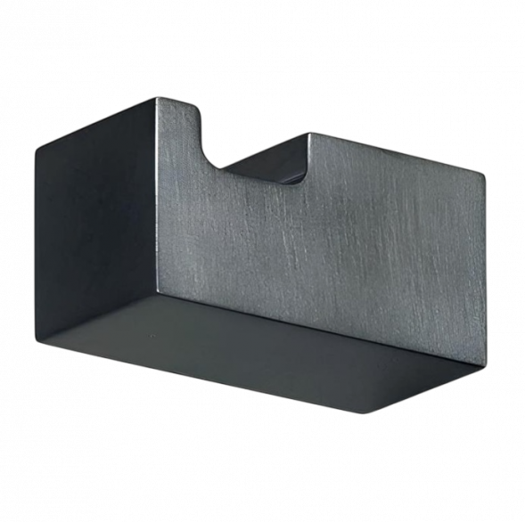 Крючок COLOMBO DESIGN MINI Q CD127.GM одинарный цвет графит матовый