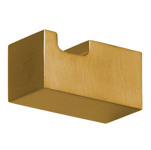 Крючок COLOMBO DESIGN MINI Q CD127.OM одинарный цвет золото матовое