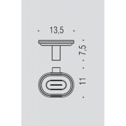 Мыльница стекло COLOMBO DESIGN LUNA B0151 Запасная часть