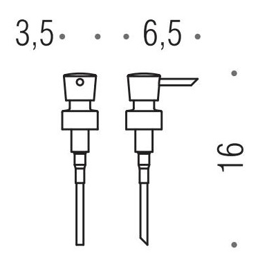 Запасная помпа Colombo Land для дозатора жидкого мыла B9361